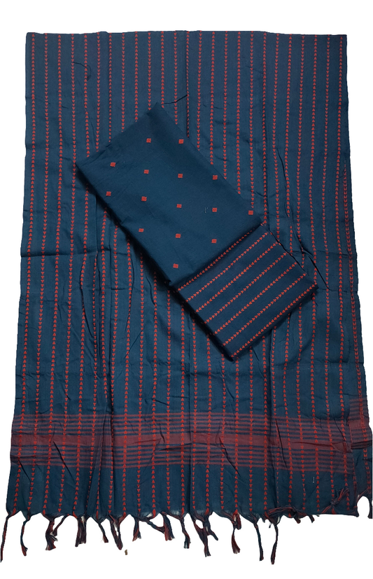 Handloom Cotton Dress Material 